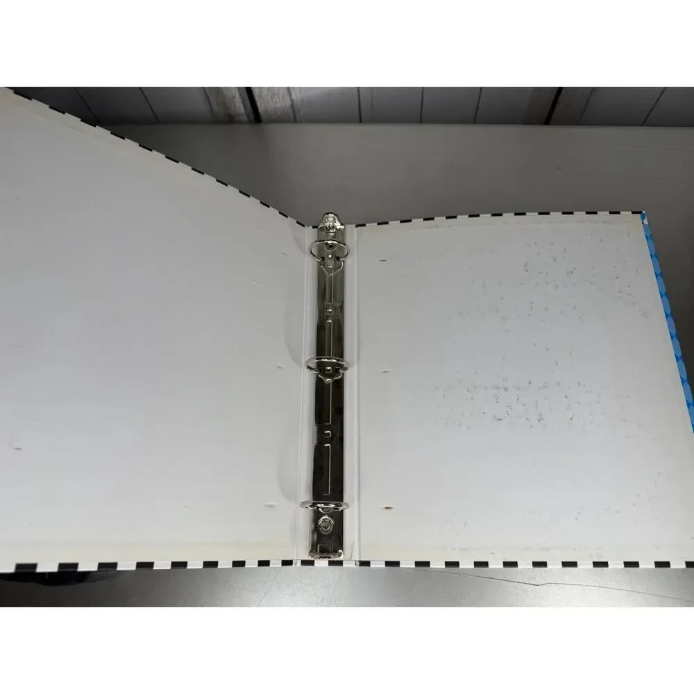 Vintage Y2K “It’s A Girls World” 3 Ring Binder By 2 Grrrls Organizer Colorful